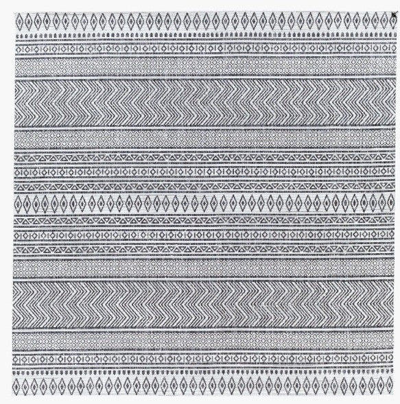 Eagean 91 X 63 inch Black Outdoor Rug in 5 x 8, Rectangle