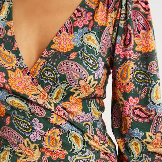 BODEN Blouson Wrap Top