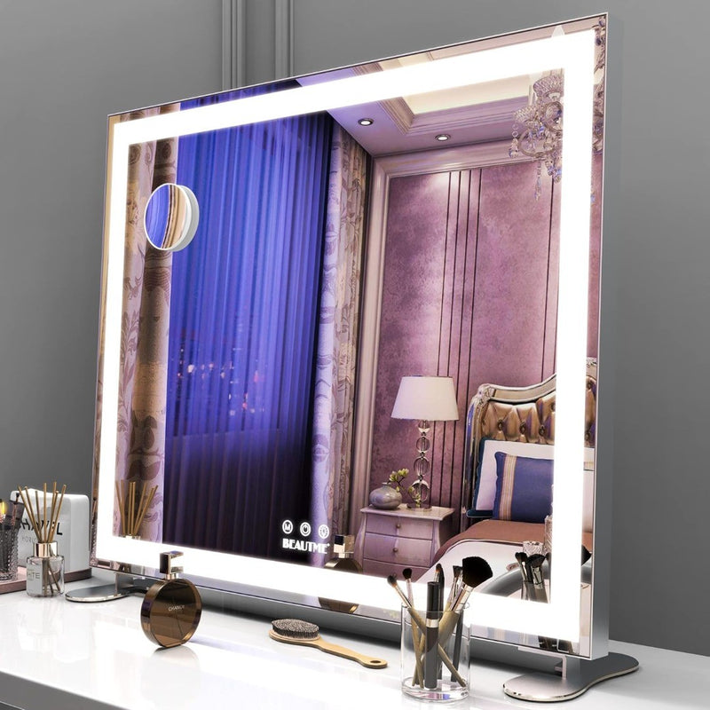 Vanity Mirror with Lights Three Colour Light 60x50cm