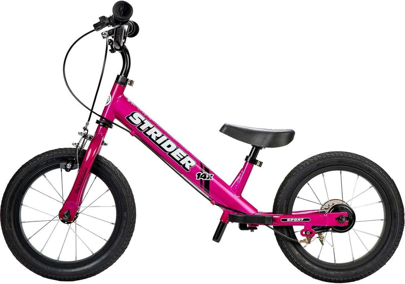 14 SK SB1 IN PK Cross Country Bicycle with Brake Pink STRIDER