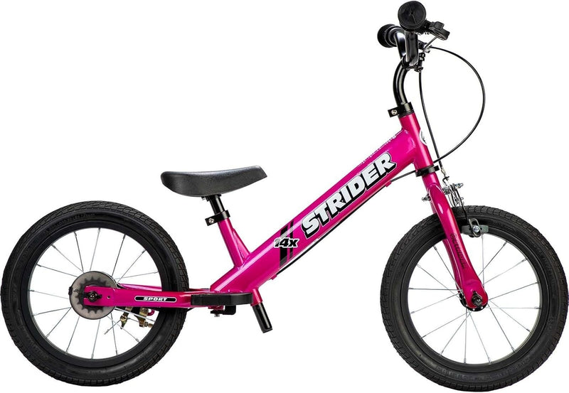 14 SK-SB1-IN-PK Cross-Country Bicycle with Brake Pink STRIDER