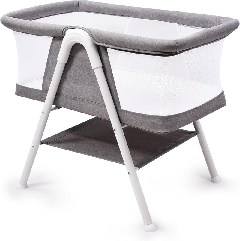 Bellababy Baby Crib Lightweight and Breathable (Grey)