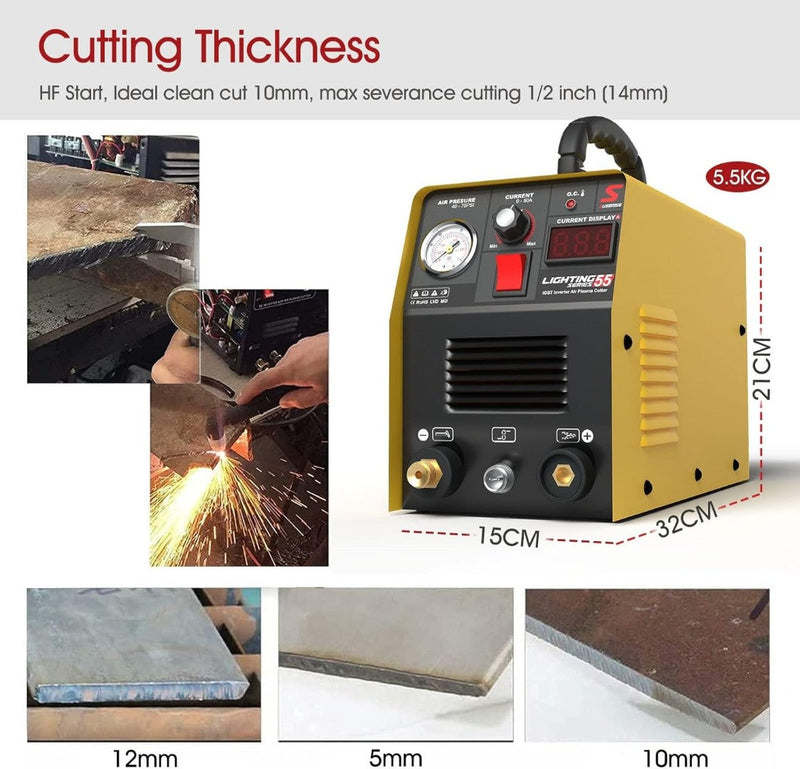 Air Inverter Plasma Cutter - Cutting Machine for Precision Cuts