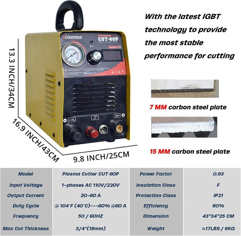 Air Inverter Plasma Cutter - Cutting Machine for Precision Cuts