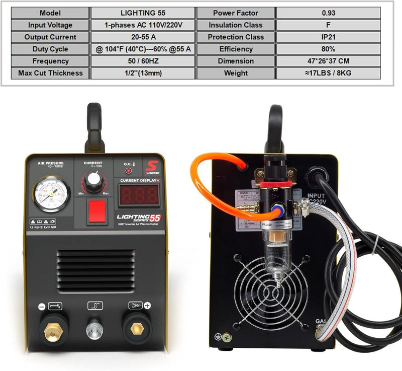 Air Inverter Plasma Cutter - Cutting Machine for Precision Cuts