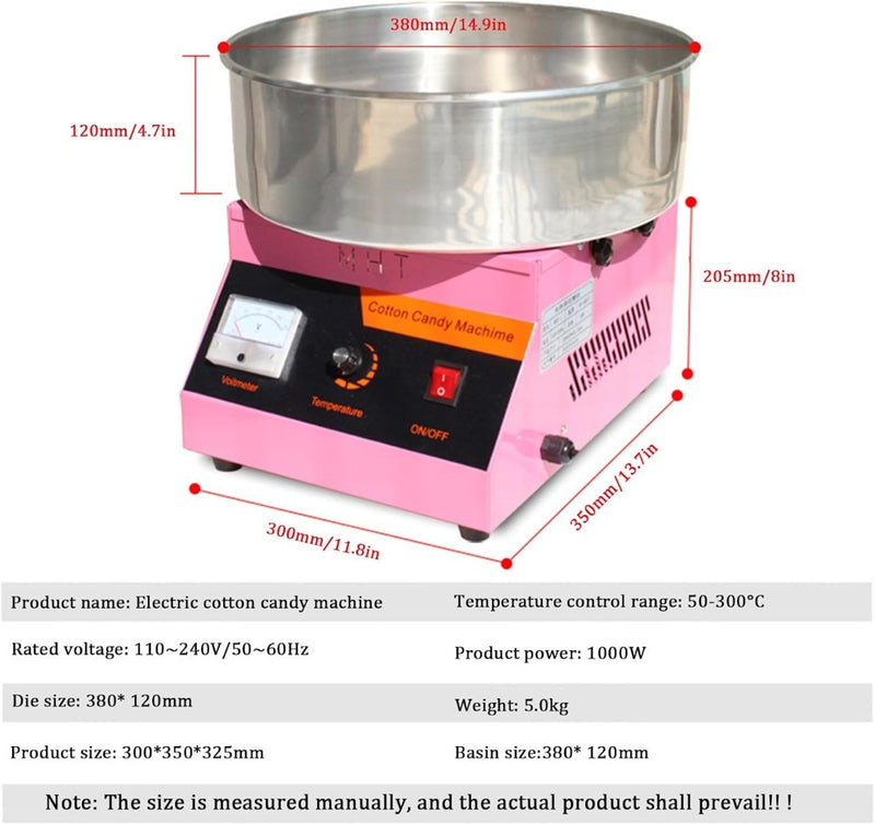 Commercial Marshmallow Machine Cotton Candy Machine Stainless Steel ‎