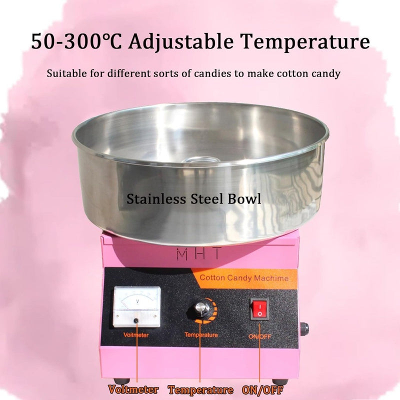 Commercial Marshmallow Machine Cotton Candy Machine Stainless Steel ‎