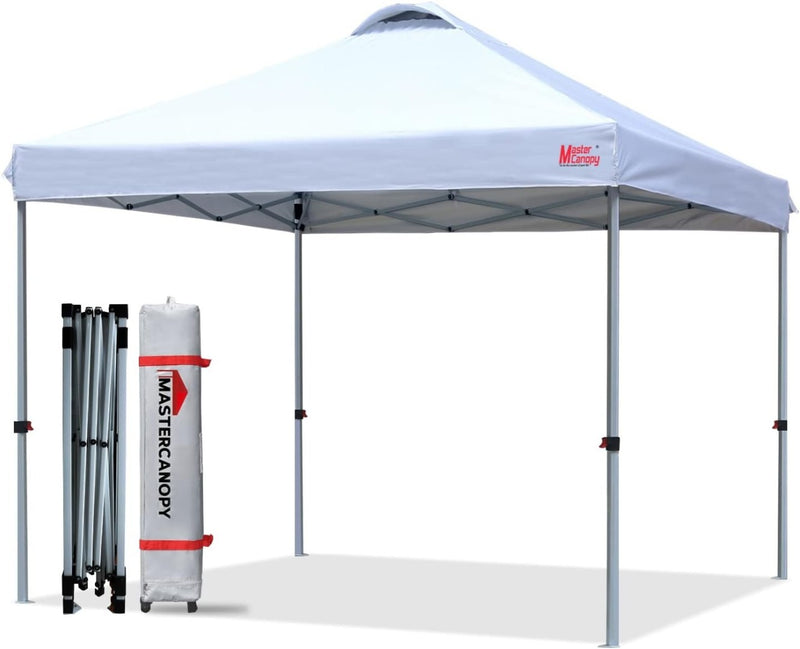 Pop-up Gazebo Tent with Roller Bag 2.5x2.5m White