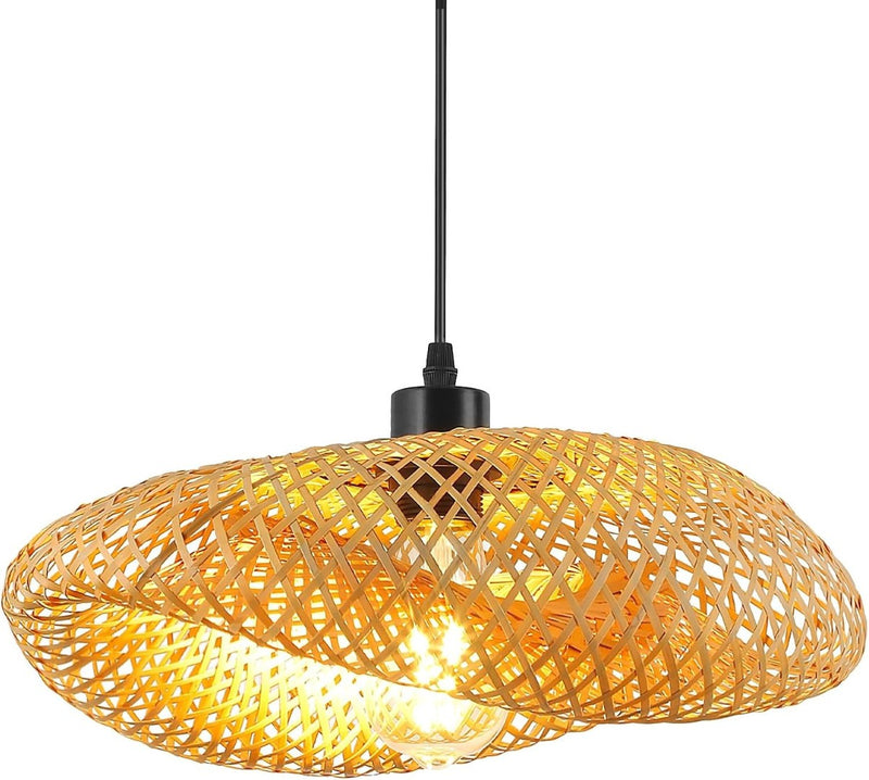 Straw lampshade ‎50 x 35 x 120 cm E27