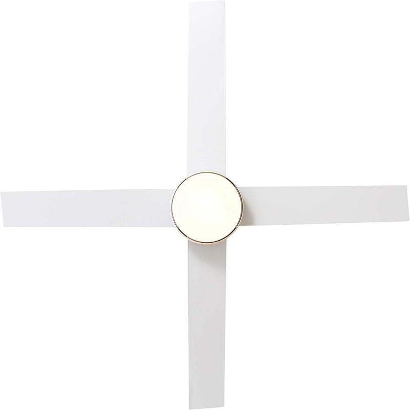 Ceiling Fan with Lamp, Ceiling Fan with Light White/Black Ceiling Fans FINXIN