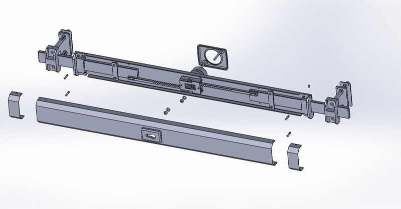 Home Door Lock Double Bolt System 900mm