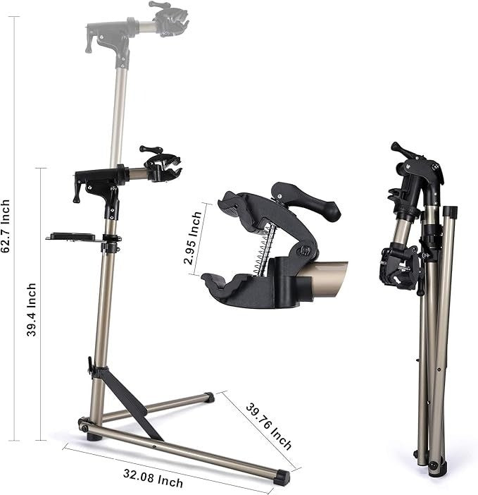 Bike Stand 360 Grip Maintenance Magnet Tool Tray