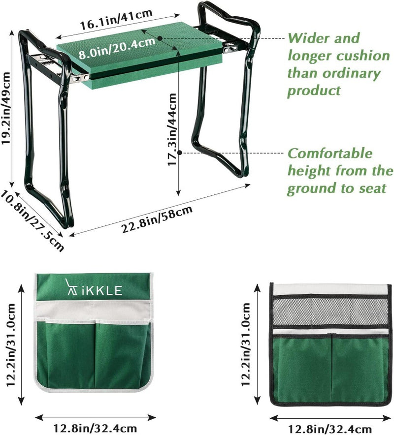 Garden Kneeler Seat 49D x 58W x 49H cm