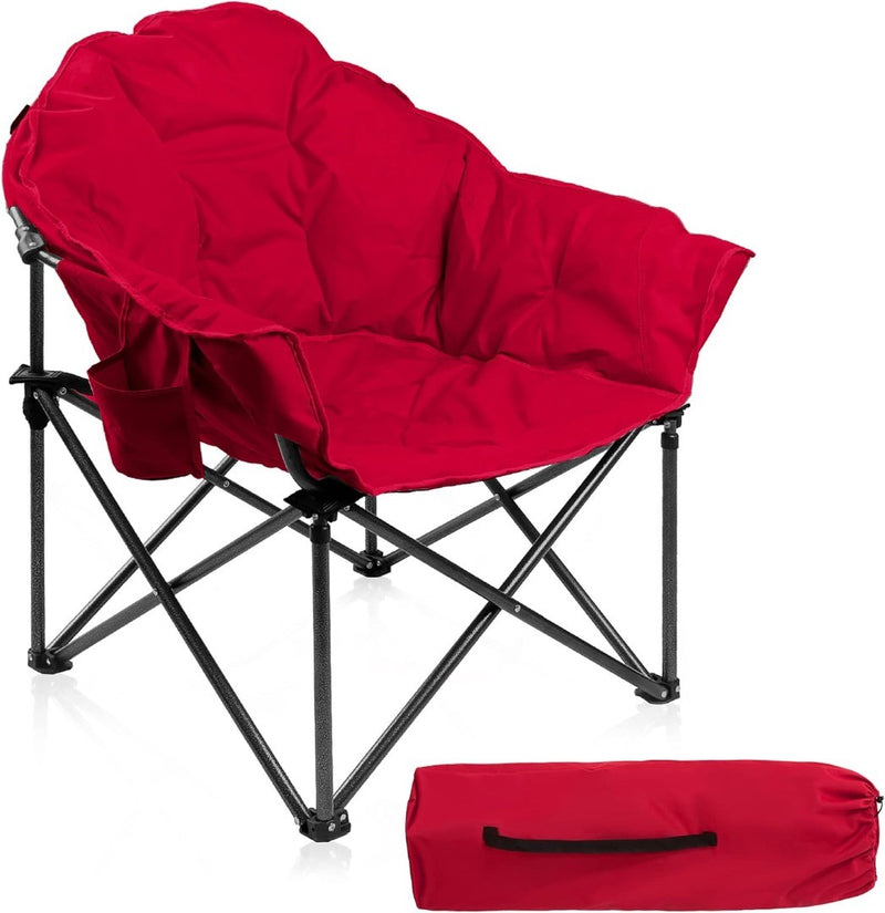 ALPHA CAMP Camping Chair XXL Folding Chair Adult