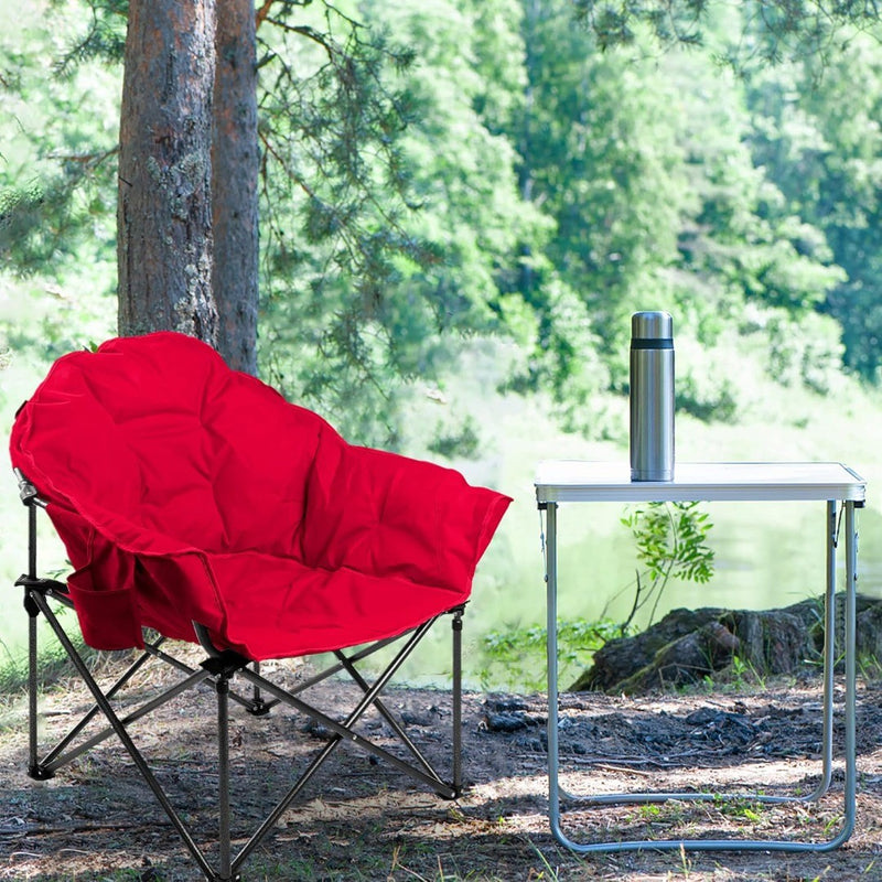 ALPHA CAMP Camping Chair XXL Folding Chair Adult