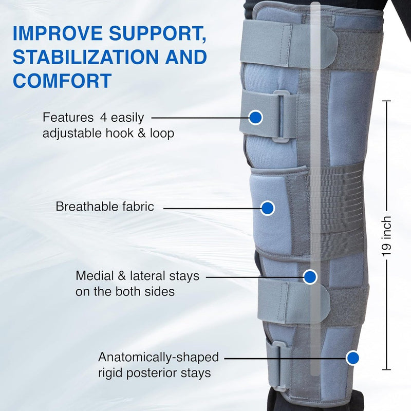 Knee Brace Support Adult XXL 19"