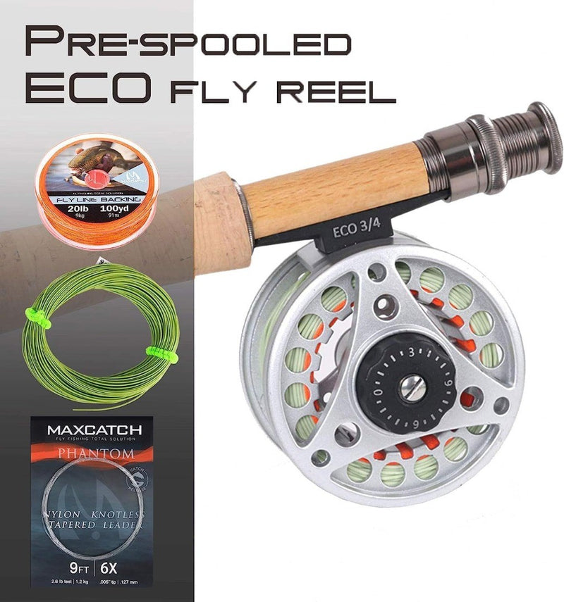 Ultra-Lite Fly Rod Set with Accessories & Cap