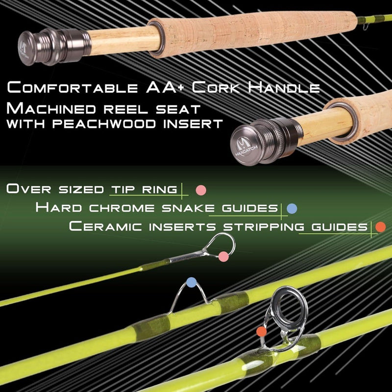 Ultra-Lite Fly Rod Set with Accessories & Cap