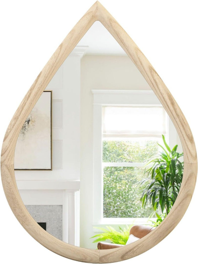 Rustic Teardrop Wall Mirror 16" x 20"