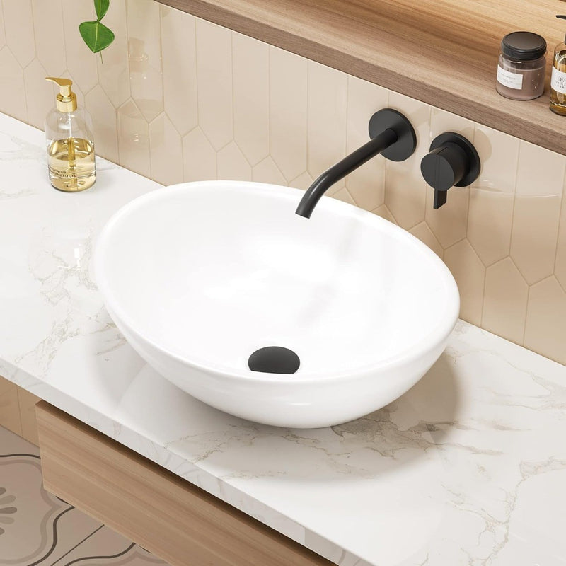 Basin Sink 470 x 330 x 150mm Oval Countertop