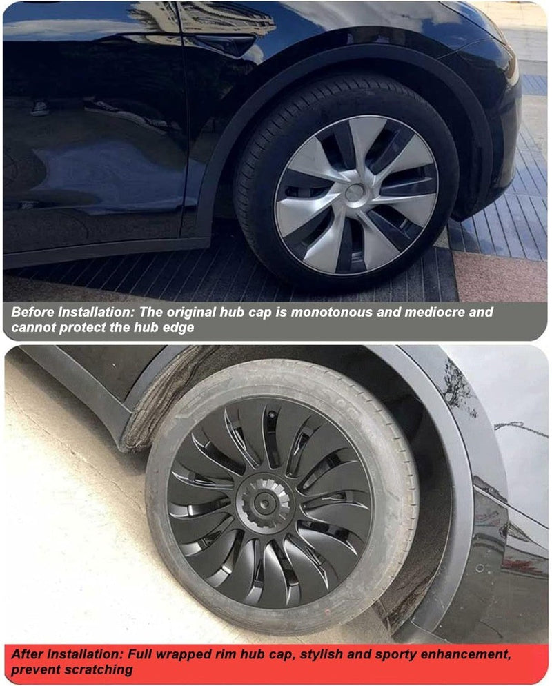 Wheel Hub Caps for Tesla Model Y 2020 - 2023