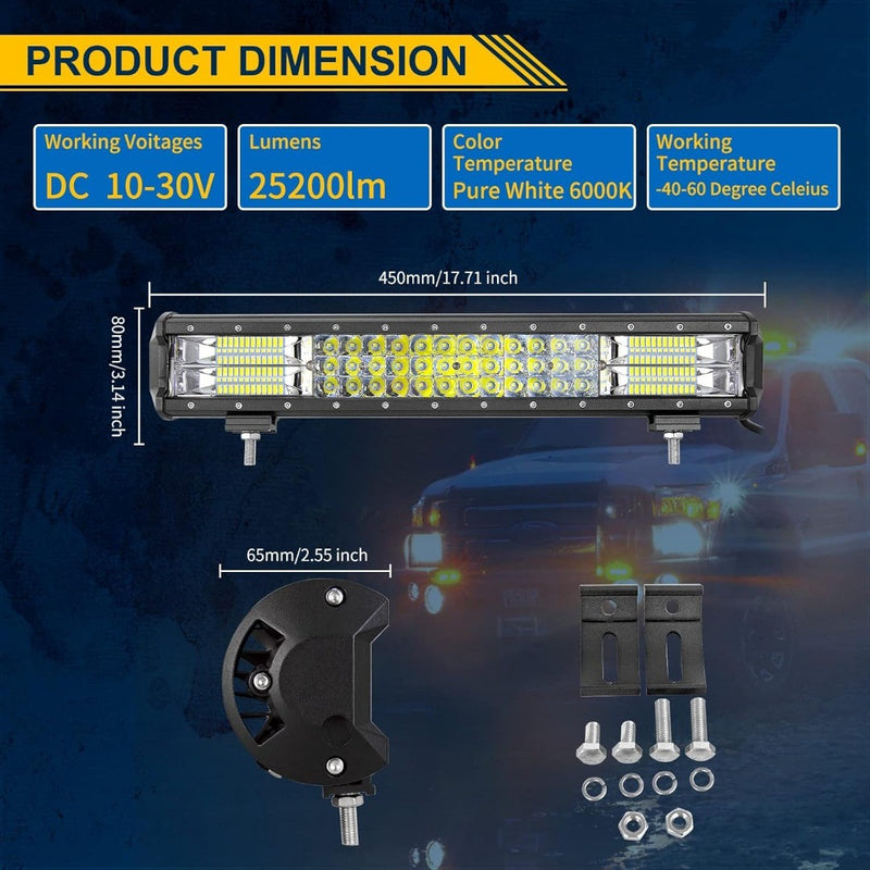 AUXTINGS LED Work Light Bar