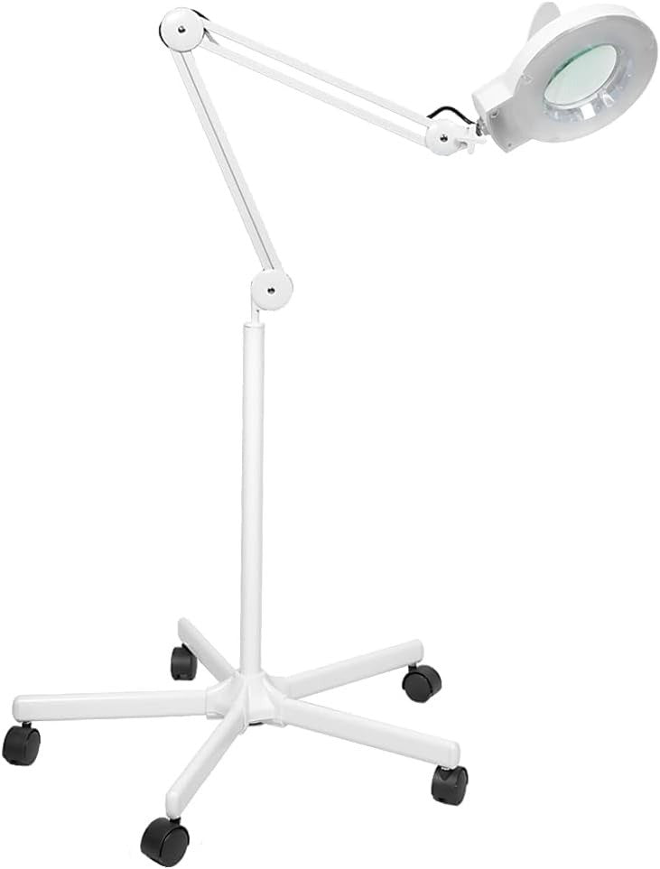 Magnifying LED Floor Lamp White SANQIAO