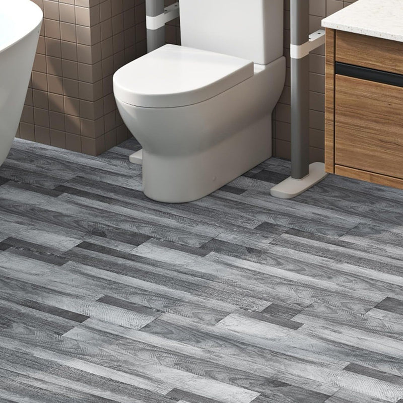 Vinyl Planks 90x15cm Grey Wood 18 Pack