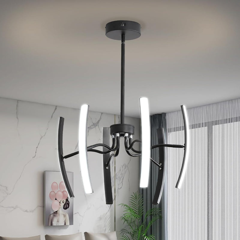 Pendant Light with Remote 6 Lights