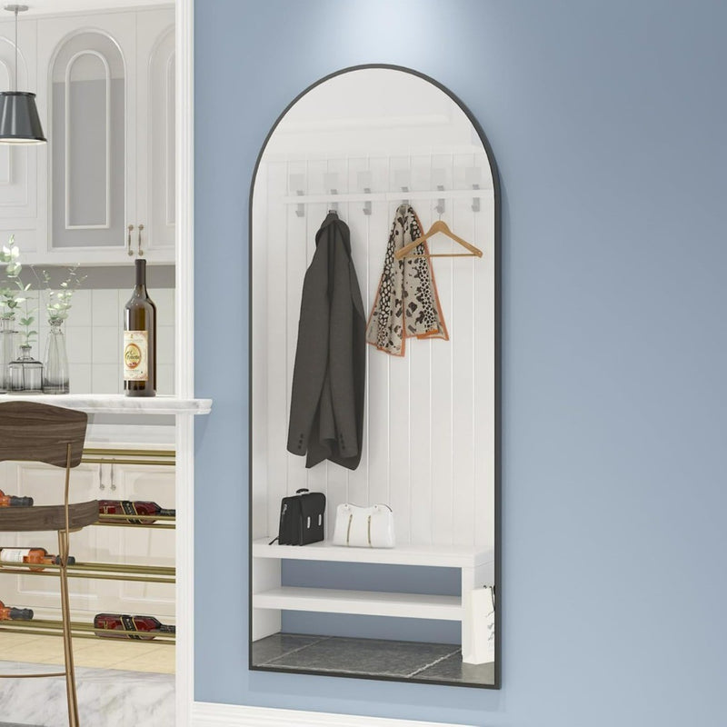 Full Length Mirror Floor Standing Thin Frame