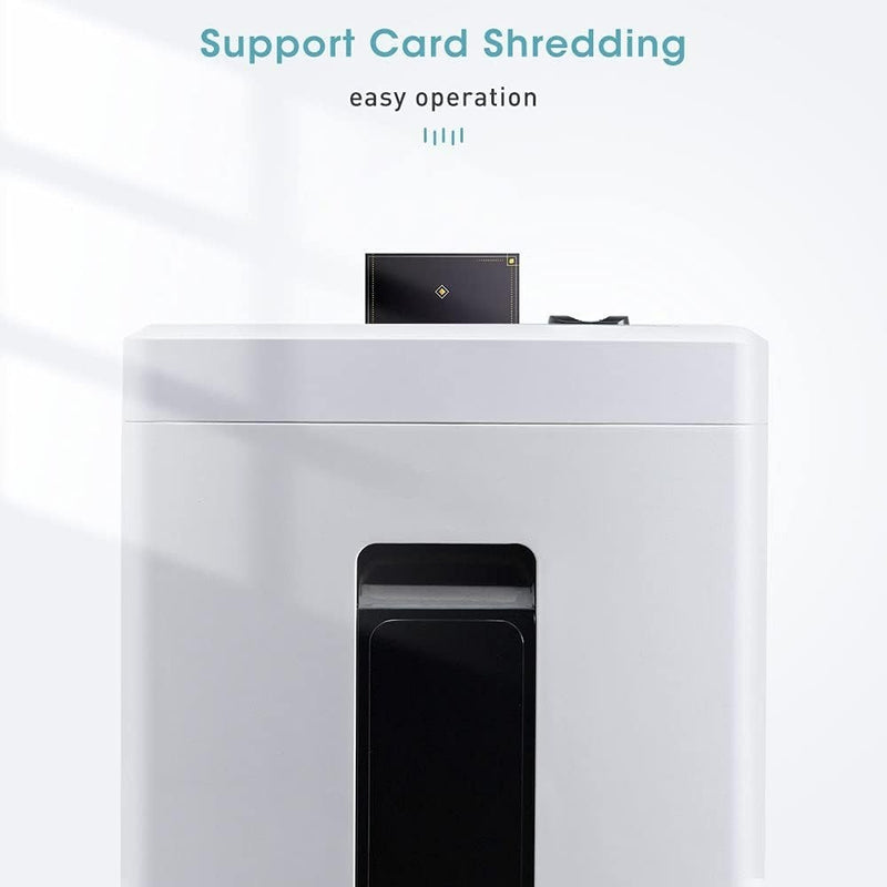 10-Sheet Micro-Cut Paper Shredder 18L