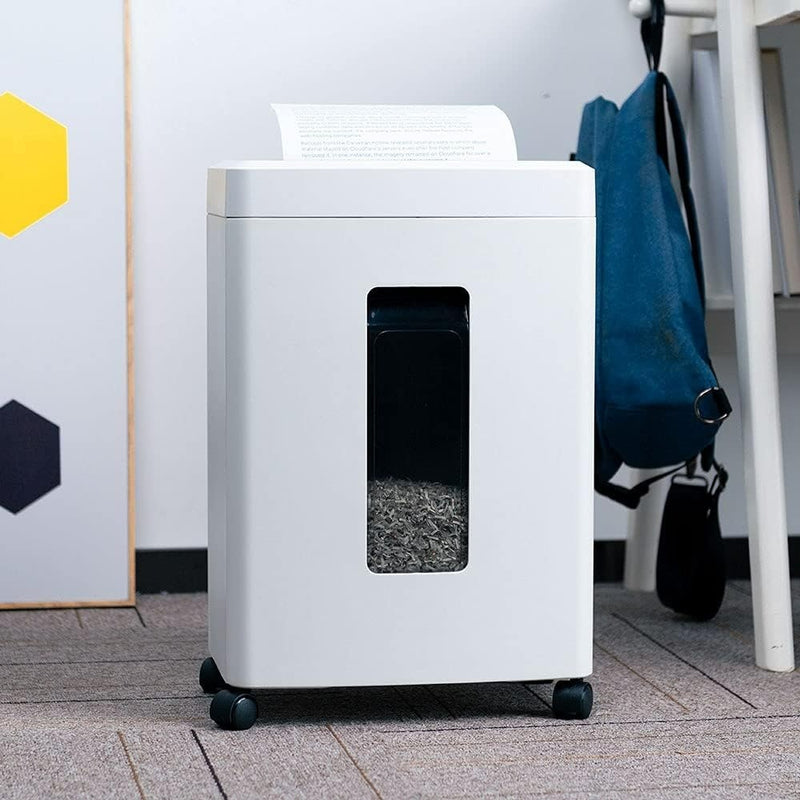 10-Sheet Micro-Cut Paper Shredder 18L