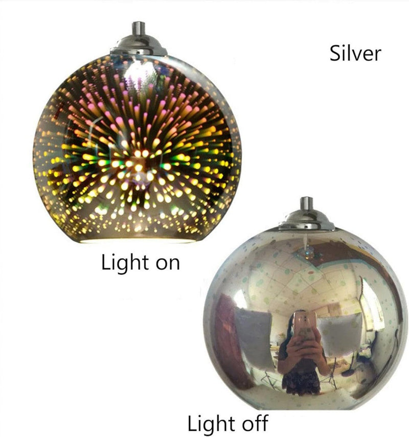 Firework Chandelier 3D LED Pendant 25cm