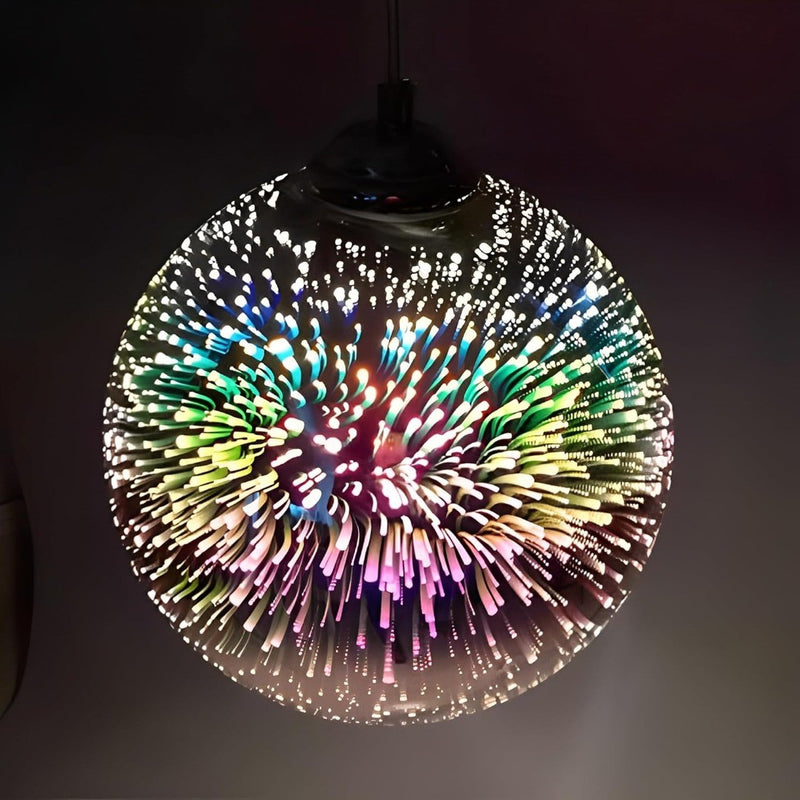 Firework Chandelier 3D LED Pendant 25cm