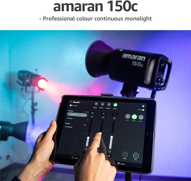 Aputure Amaran 150c (RGB, 2500K-7500K) Full-Colour Point-Source LED