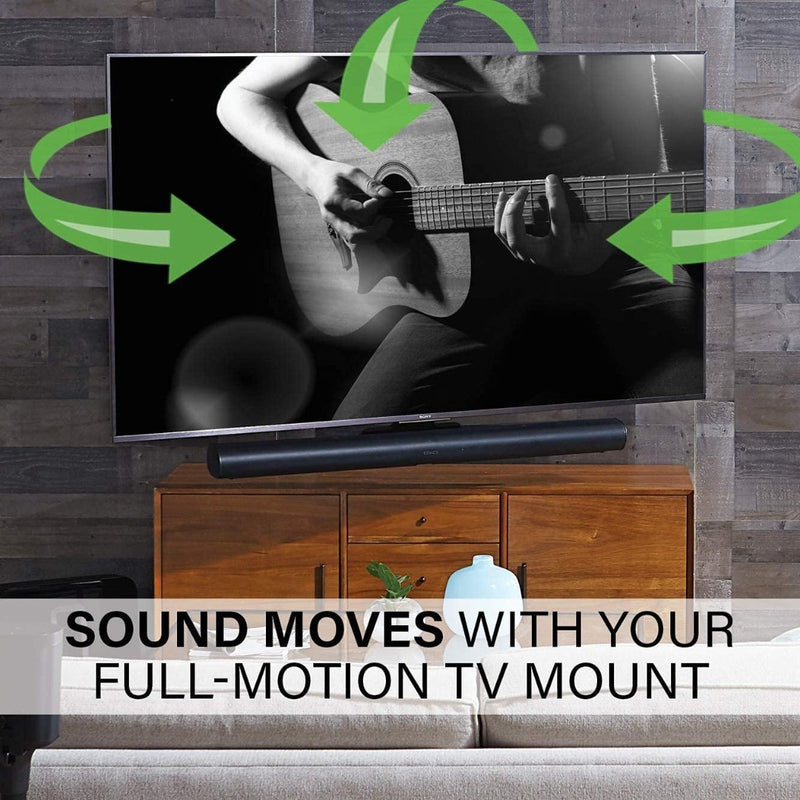 Soundbar Mount Universal Compatibility Designed for Sonos Arc Black SANUS