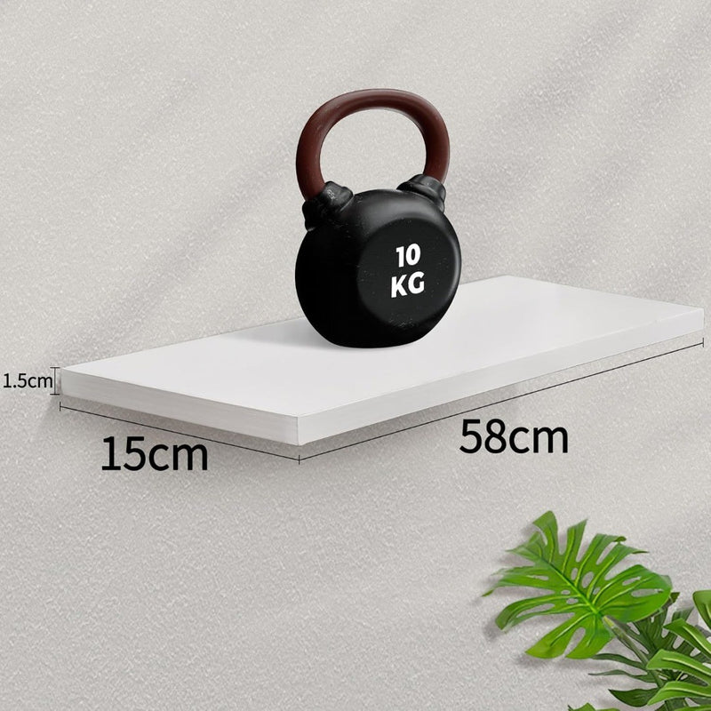 3pcs Floating Shelf Black 58cm SOUR LEMON