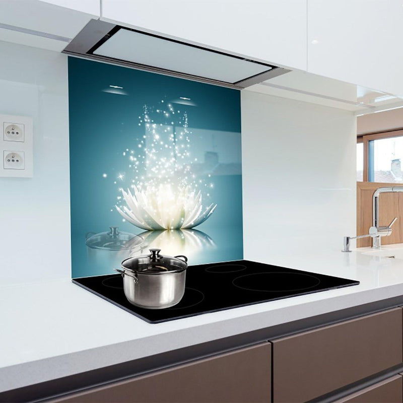 Tempered Glass Splashback 60x65cm 4mm Thick