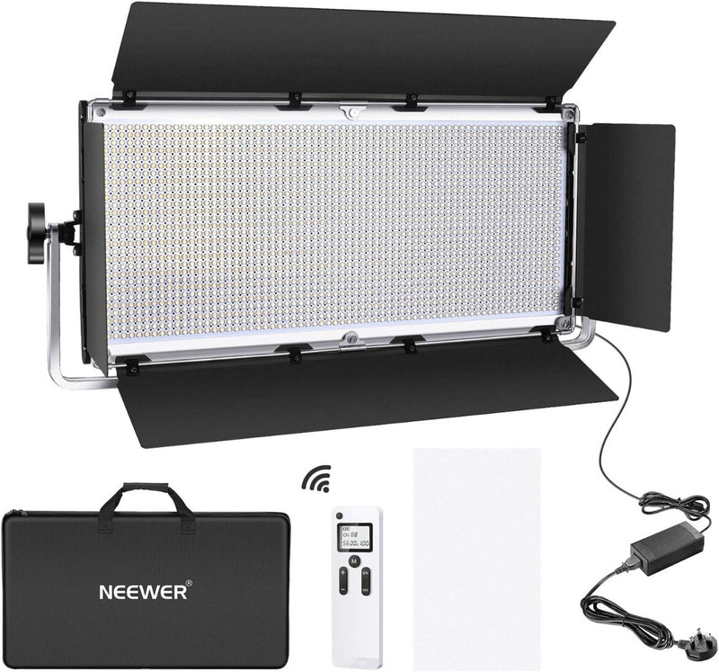 Advanced 2.4G LED Video Light, Dimmable Bi-Color LED Panel NEEWER