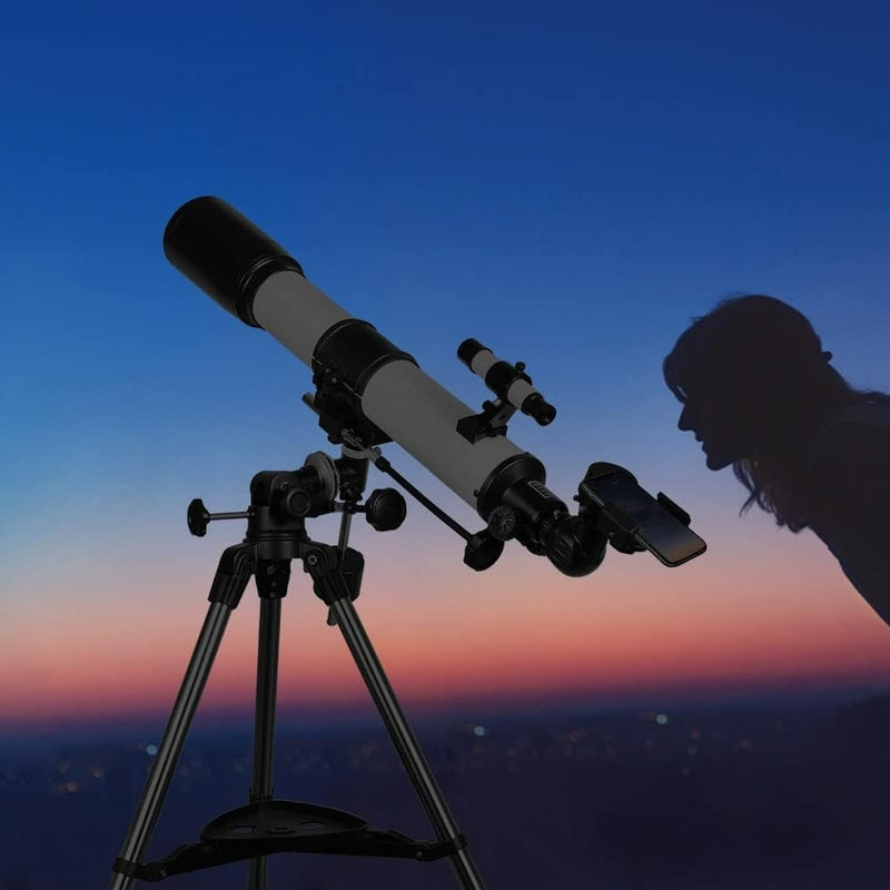 SOLOMARK Telescope 80EQ Refractor Telescope