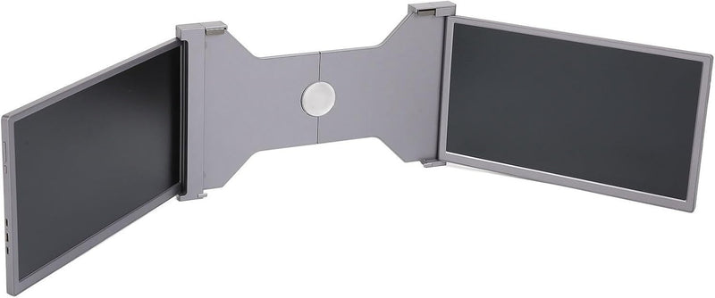 Portable Tri-Screen for Laptop 15" Wide Compatibility Space Grey