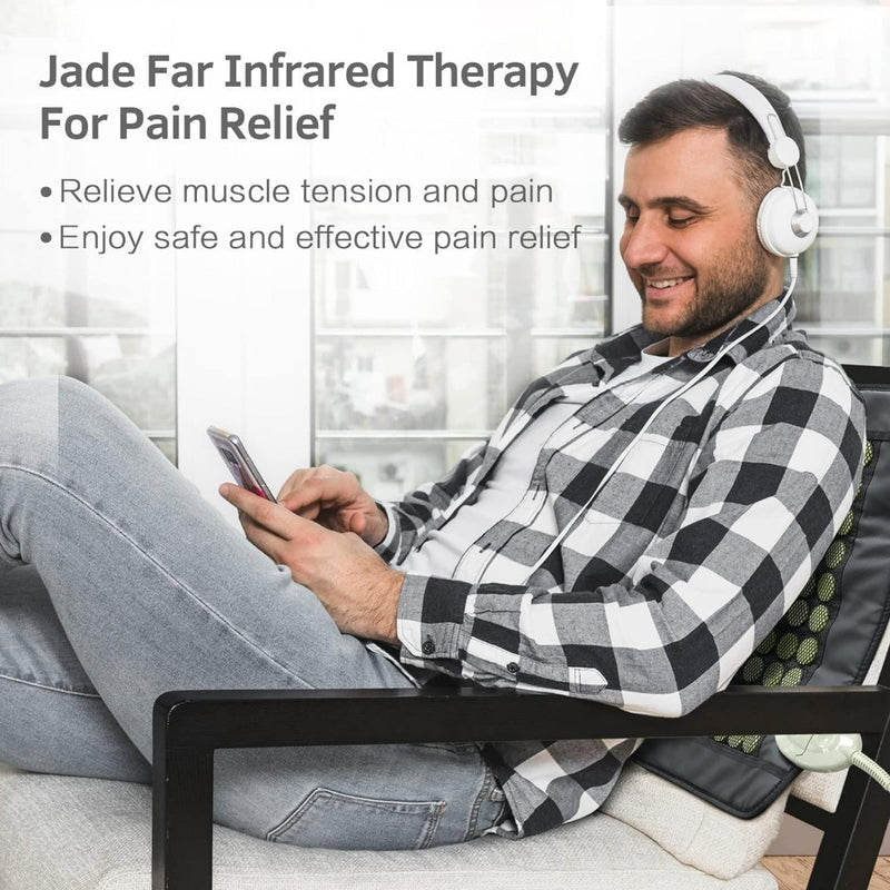 Infrared Heating Pad for Back Abdomen and Leg Pain Relief with smart Control