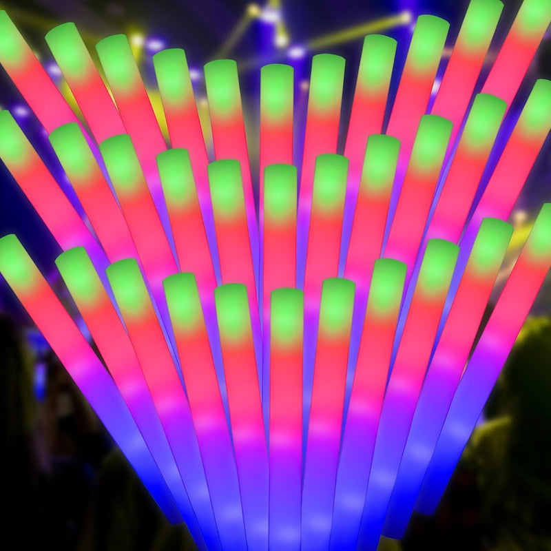 67pcs Foam glow sticks