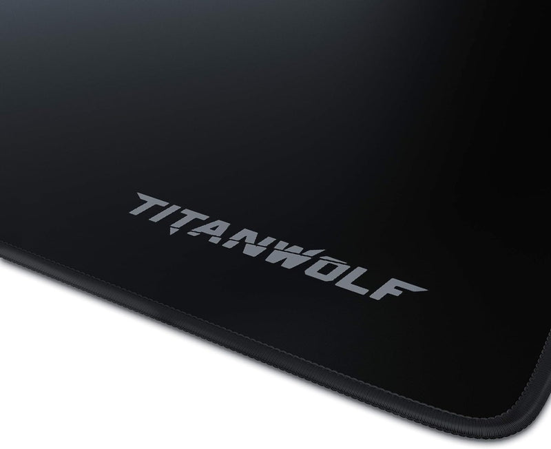 XXL Gaming Mouse Mat 1200x600mm Black TITANWOLF