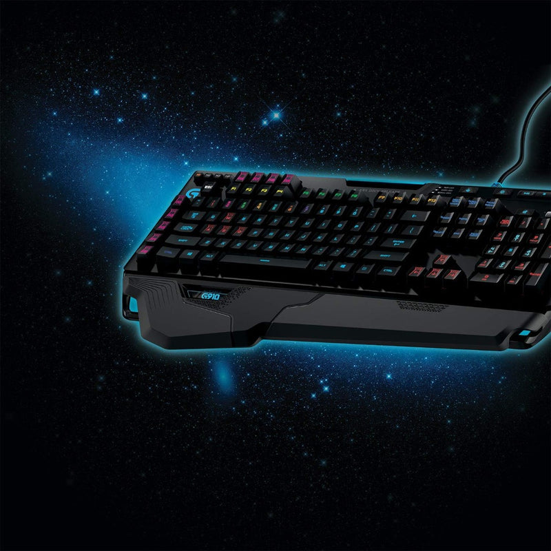 Logitech G910 Orion Spectrum Illuminated Mechanical Gaming Keyboard, RGB Backlit