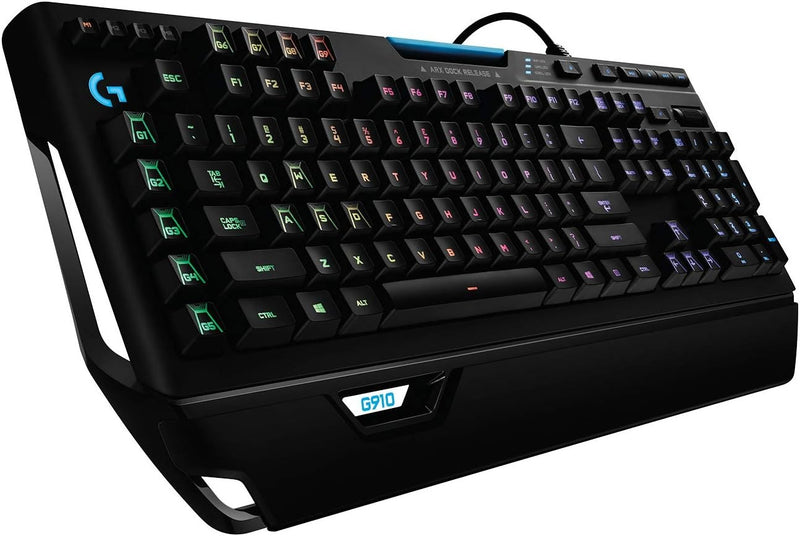 Logitech G910 Orion Spectrum Illuminated Mechanical Gaming Keyboard, RGB Backlit