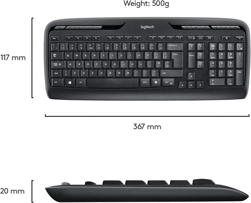 MK330 Wireless Keyboard and Mouse Combo