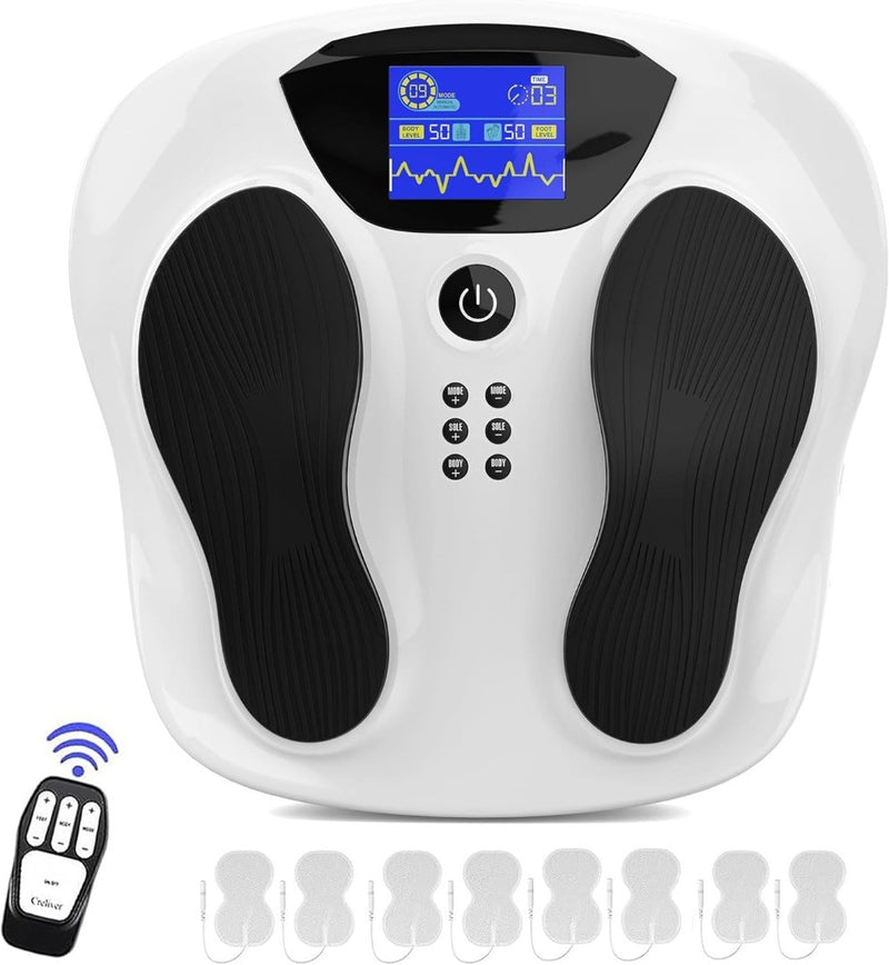 Creliver Circulation Machine Pro for Feet and Legs, EMS&TENS Medical Circulation