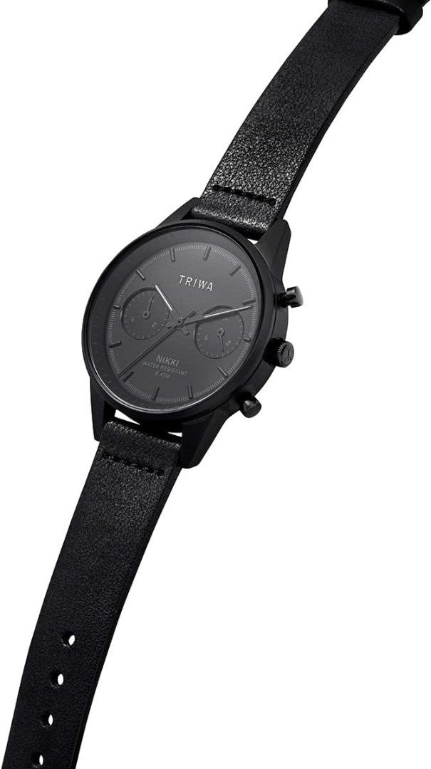 TRIWA Night Nikki Watch, Black