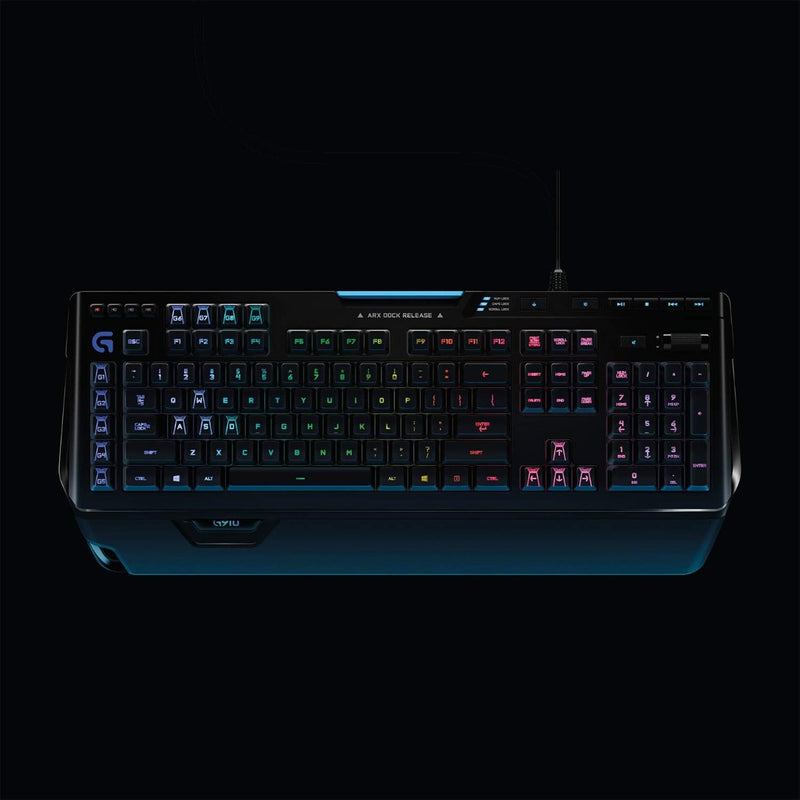 Logitech G910 Orion Spectrum Illuminated Mechanical Gaming Keyboard, RGB Backlit